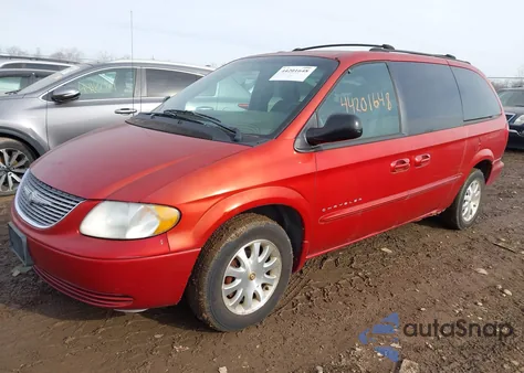 2001 Chrysler Town & Country Ex из США, поврежденный, VIN 2C8GP74L41R294144